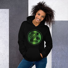 Load image into Gallery viewer, Zoria 9 Youthful Unisex Everyone's Hoodie Green and Sexy
