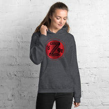 Load image into Gallery viewer, Zoria 9 Youthful Unisex Everyone's Hoodie Red Rouge Rojas