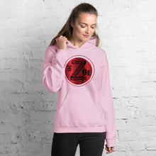 Load image into Gallery viewer, Zoria 9 Youthful Unisex Everyone's Hoodie Red Rouge Rojas