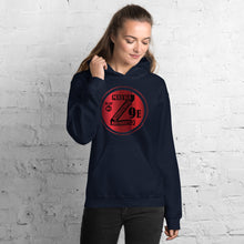 Load image into Gallery viewer, Zoria 9 Youthful Unisex Everyone's Hoodie Red Rouge Rojas