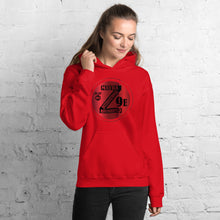 Load image into Gallery viewer, Zoria 9 Youthful Unisex Everyone's Hoodie Red Rouge Rojas