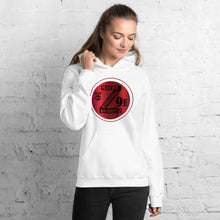 Load image into Gallery viewer, Zoria 9 Youthful Unisex Everyone's Hoodie Red Rouge Rojas