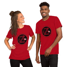 Load image into Gallery viewer, Zoria 9 for everyone t-shirts red hearts and many t-shirt color choices
