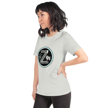 Load image into Gallery viewer, Zoria 9 for Everyone t-shirts turquoise hearts