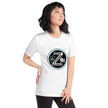 Load image into Gallery viewer, Zoria 9 for Everyone t-shirts turquoise hearts
