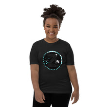 Load image into Gallery viewer, Zoria 9 everyone's t-shirt turquoise hearts