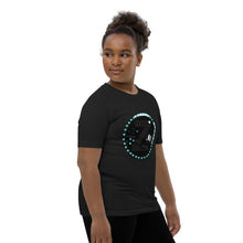 Load image into Gallery viewer, Zoria 9 everyone's t-shirt turquoise hearts