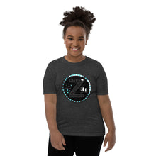 Load image into Gallery viewer, Zoria 9 everyone's t-shirt turquoise hearts