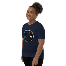 Load image into Gallery viewer, Zoria 9 everyone's t-shirt turquoise hearts