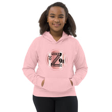 Load image into Gallery viewer, Zoria 9 Entertainment Kids Vinyl Pink Print Hoodie
