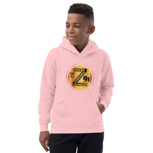 Load image into Gallery viewer, Zoria 9 Entertainment Kids Vinyl Orange Print Hoodie
