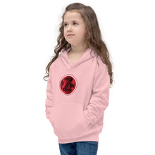 Load image into Gallery viewer, Zoria 9 Entertainment Kids Vinyl Red Print Hoodie
