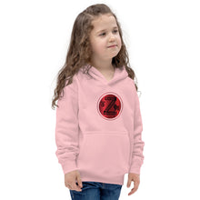 Load image into Gallery viewer, Zoria 9 Entertainment Kids Vinyl Red Print Hoodie
