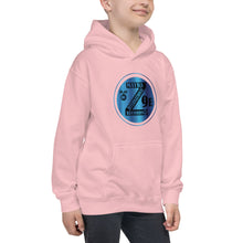 Load image into Gallery viewer, Zoria 9 Entertainment Kids Vinyl Blue Print Hoodie
