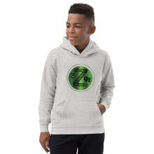 Load image into Gallery viewer, Zoria 9 Entertainment Kids Vinyl Green Print Hoodie
