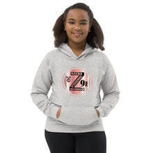 Load image into Gallery viewer, Zoria 9 Entertainment Kids Vinyl Pink Print Hoodie
