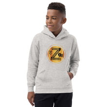 Load image into Gallery viewer, Zoria 9 Entertainment Kids Vinyl Orange Print Hoodie
