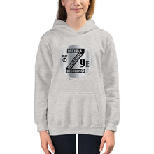 Load image into Gallery viewer, Zoria 9 Entertainment Kids Vinyl White Print Hoodie
