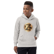 Load image into Gallery viewer, Zoria 9 Entertainment Kids Vinyl Bronze Hoodie
