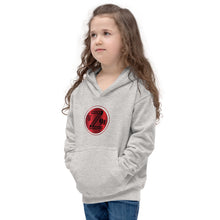 Load image into Gallery viewer, Zoria 9 Entertainment Kids Vinyl Red Print Hoodie
