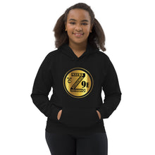 Load image into Gallery viewer, Zoria 9 Entertainment Kids Vinyl Gold Print Hoodie
