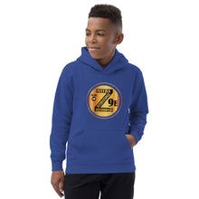 Load image into Gallery viewer, Zoria 9 Entertainment Kids Vinyl Orange Print Hoodie
