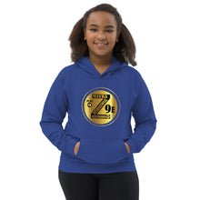 Load image into Gallery viewer, Zoria 9 Entertainment Kids Vinyl Gold Print Hoodie
