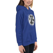 Load image into Gallery viewer, Zoria 9 Entertainment Kids Vinyl White Print Hoodie
