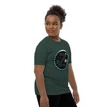 Load image into Gallery viewer, Zoria 9 everyone&#39;s t-shirt turquoise hearts
